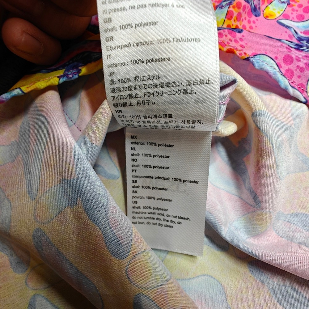 WeSC Unisex Odens Shrooms Trip Sm & LG Couple AOP Print Shirt Psychedelic Lot - Picture 11 of 13